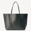 By Malene Birger Bags^Abi Printed Tote Bag Charcoal