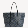By Malene Birger Bags^Abi Printed Tote Bag Navy Blazer