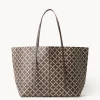 By Malene Birger Bags^Abi Printed Tote Bag Warm brown