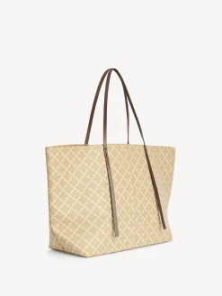 By Malene Birger Bags^Abi Printed Tote Bag Incense