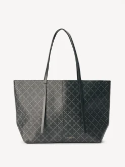 By Malene Birger Bags^Abigail Printed Tote Bag Charcoal
