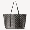 By Malene Birger Bags^Abigail Printed Tote Bag Black