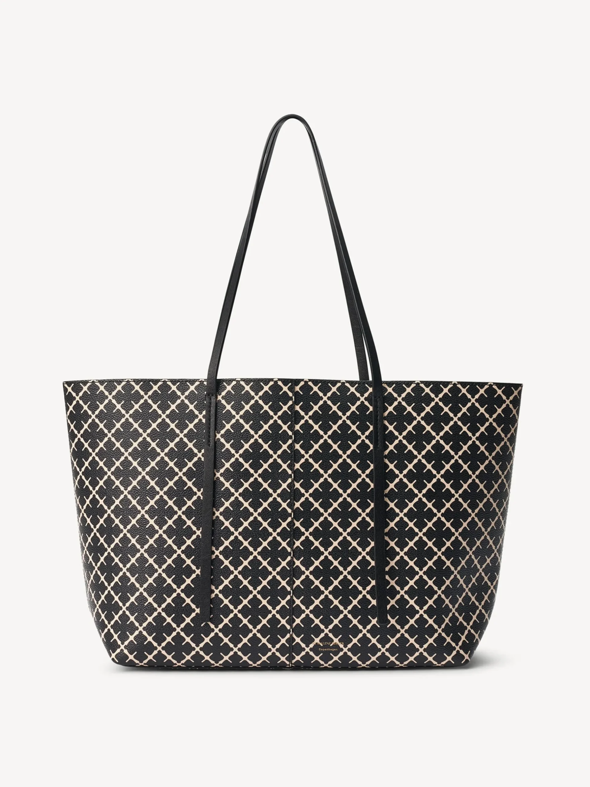 By Malene Birger Bags^Abigail Printed Tote Bag Black