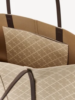 By Malene Birger Bags^Abigail Printed Tote Bag Feather