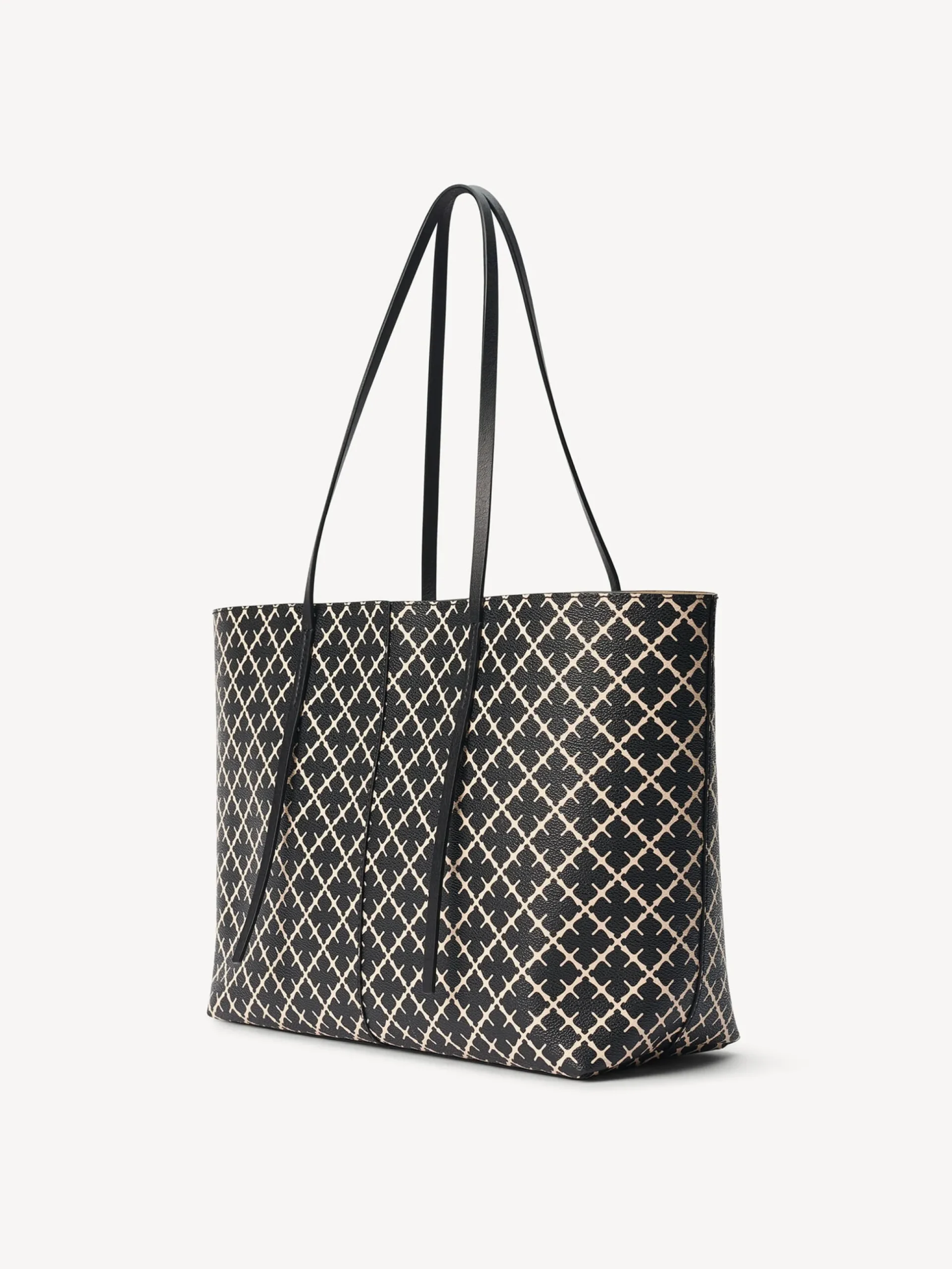 By Malene Birger Bags^Abigail Printed Tote Bag Black