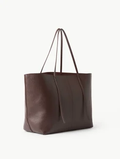 By Malene Birger Bags^Abilla Leather Tote Coffee Bean