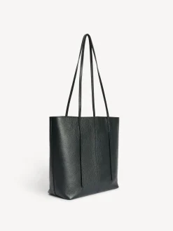 By Malene Birger Bags^Abilso Leather Tote Bag Black