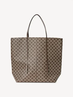 By Malene Birger Bags^Abrille Printed Tote Bag Warm brown