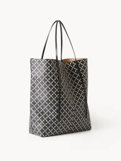 By Malene Birger Bags^Abrille Printed Tote Bag Black