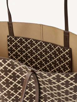 By Malene Birger Bags^Abrille Printed Tote Bag Warm brown