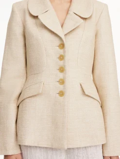 By Malene Birger Blazers^Adrienna Single-breasted Blazer Wood
