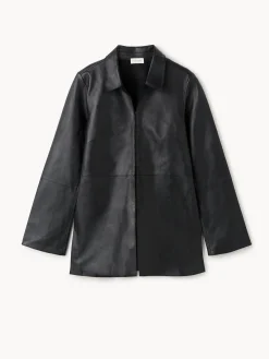 By Malene Birger Shirts & Blouses^Alleys Leather Shirt Black