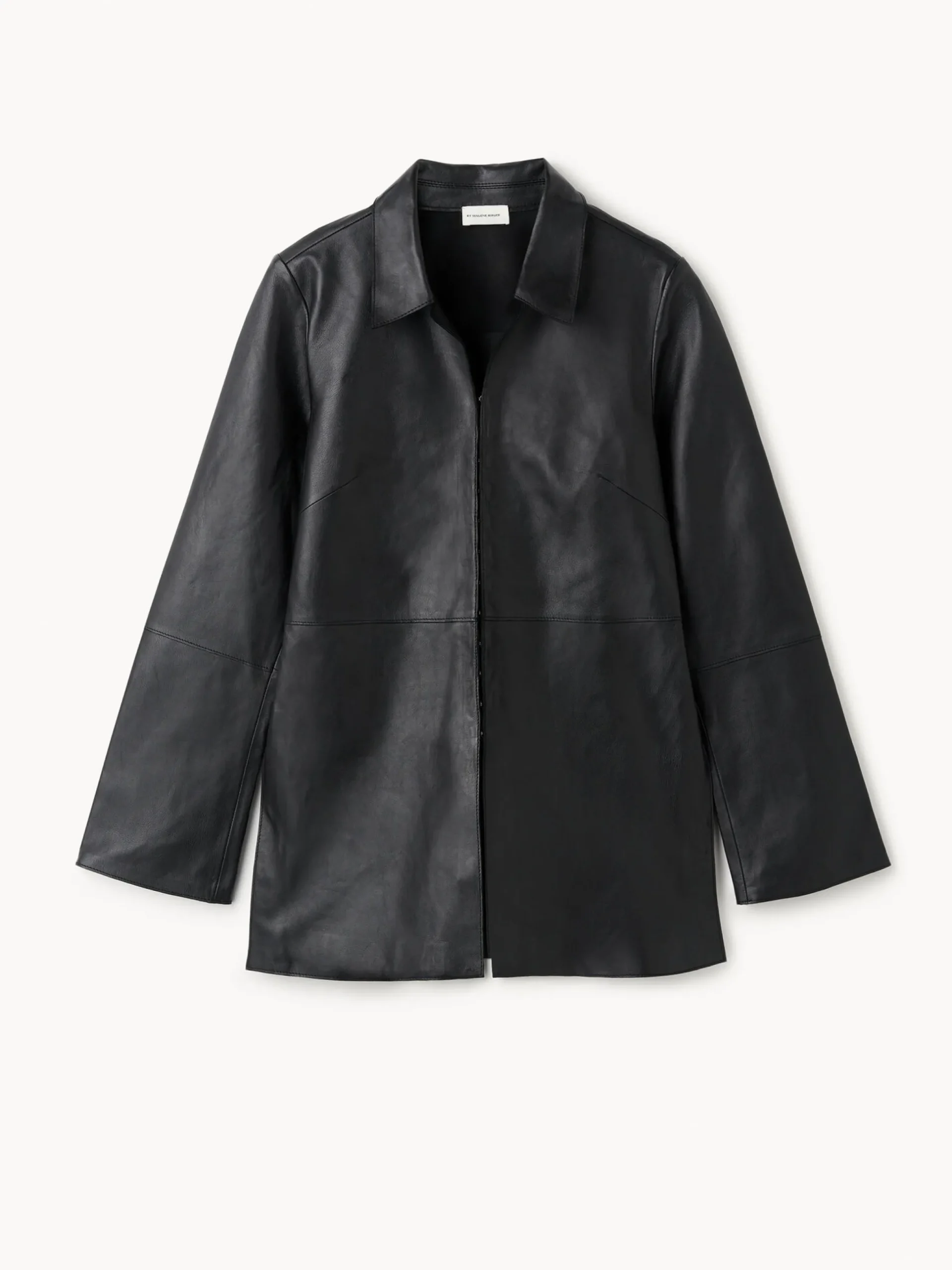 By Malene Birger Shirts & Blouses^Alleys Leather Shirt Black