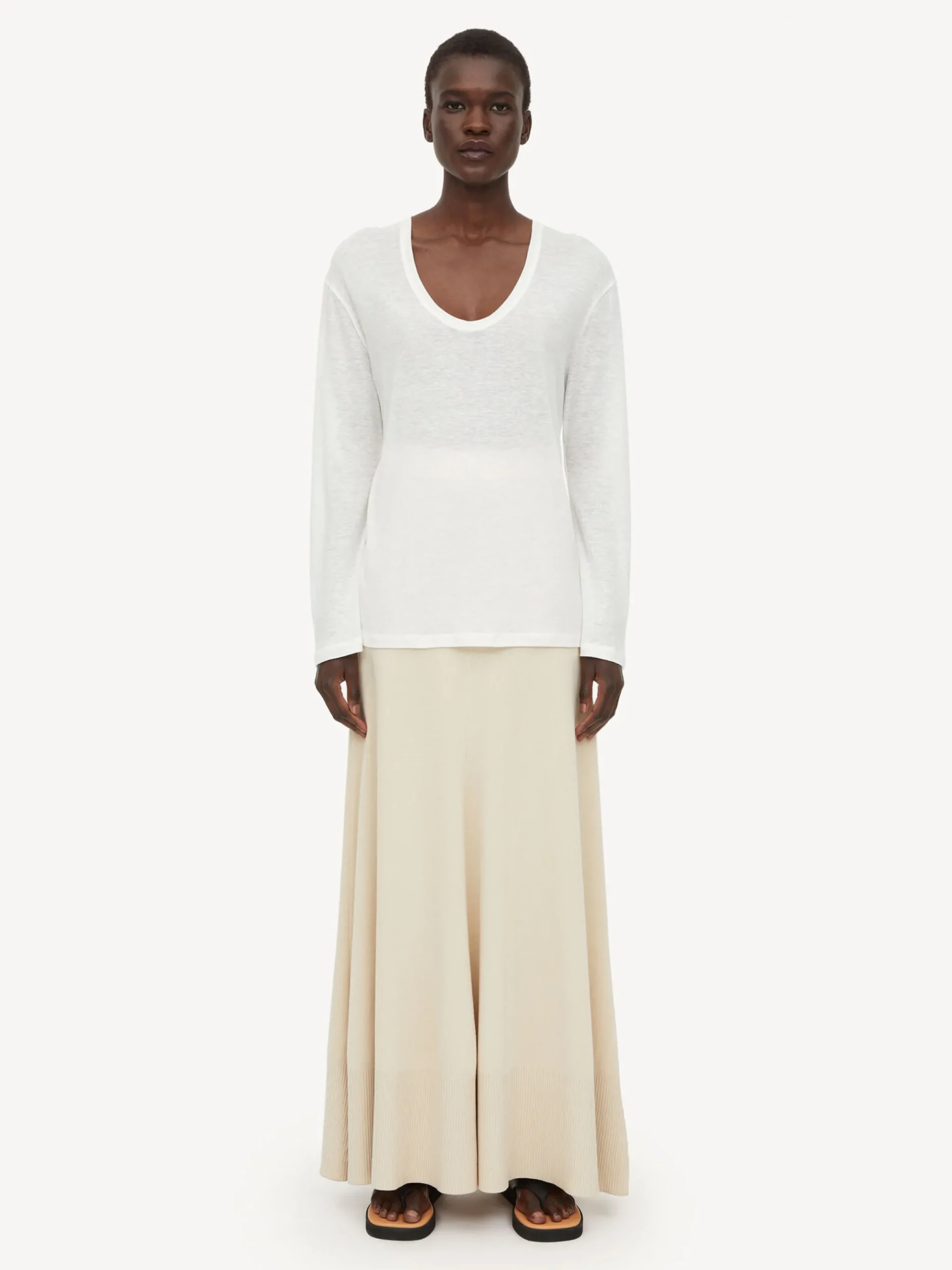 By Malene Birger Tops^Amalou Top Soft White