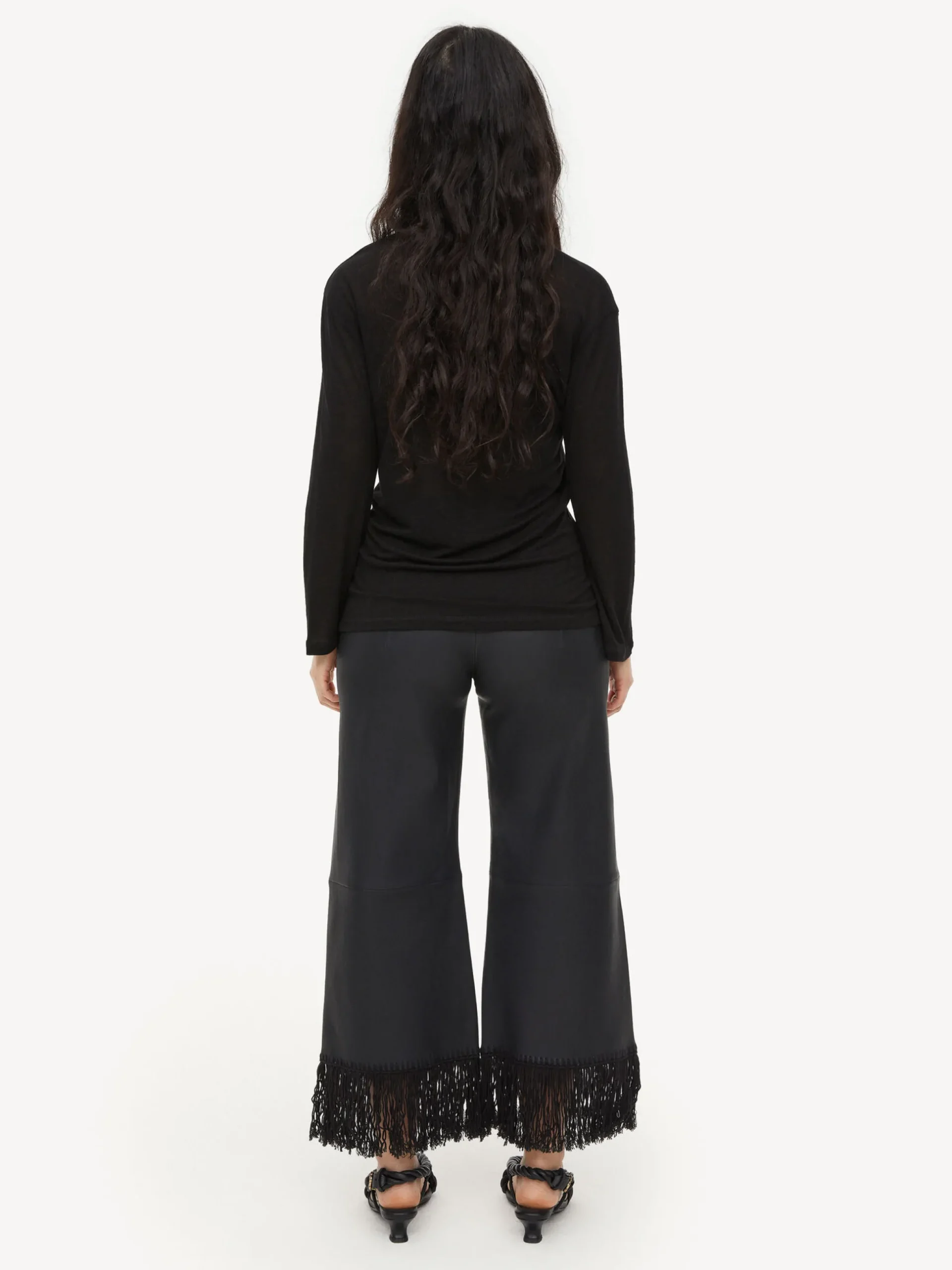 By Malene Birger Tops^Amalou Top Black