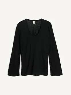 By Malene Birger Tops^Amalou Top Black