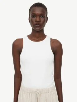 By Malene Birger Tops^Amani Tank Top Soft White