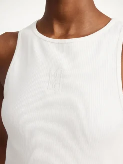 By Malene Birger Tops^Amanias Tank Top Soft White
