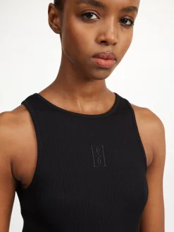 By Malene Birger Tops^Amanias Tank Top Black