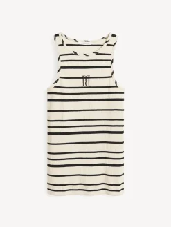 By Malene Birger Tops^Amanias Tank Top Black stripe