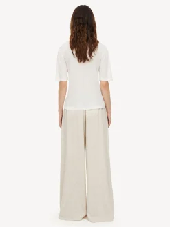By Malene Birger Tops^Amaringa T-shirt Soft White