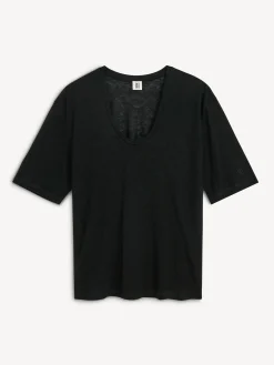 By Malene Birger Tops^Amaringa T-shirt Black