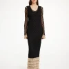 By Malene Birger Dresses^Anae Crochet Maxi Dress Black