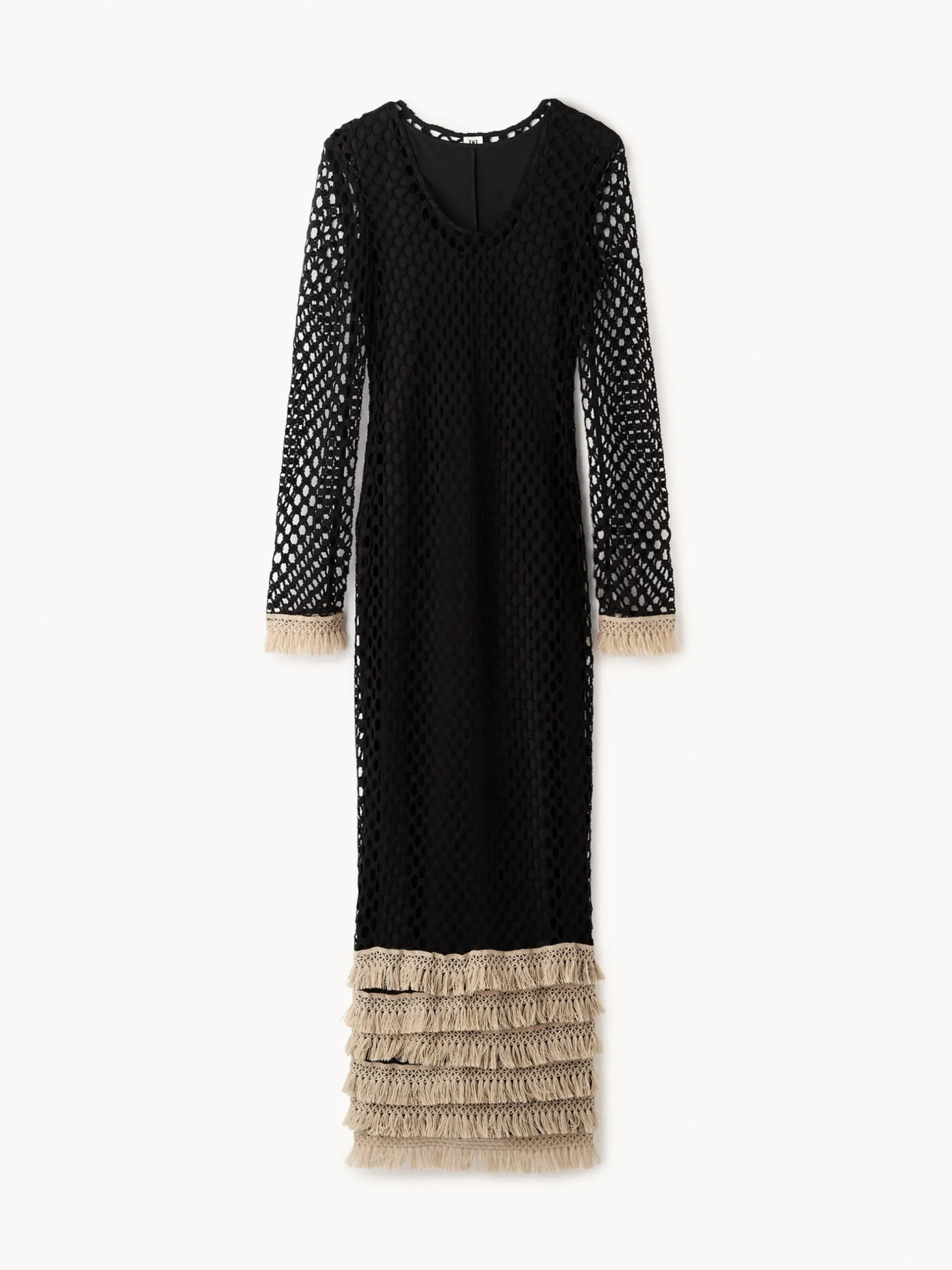By Malene Birger Dresses^Anae Crochet Maxi Dress Black