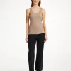 By Malene Birger Tops^Anisa Organic Cotton Tank Top Nomad