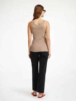 By Malene Birger Tops^Anisa Organic Cotton Tank Top Nomad