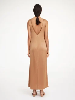 By Malene Birger Dresses^Audette Maxi Dress Tobacco Brown