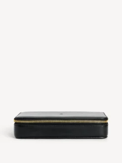 By Malene Birger Beauty Bags^Aya Cher Leather Beauty Case Black