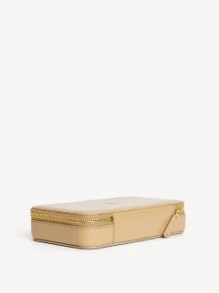 By Malene Birger Beauty Bags^Aya Cher Leather Beauty Case Sand