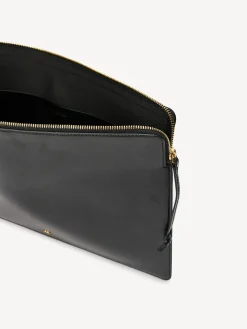 By Malene Birger Other Accessories^Aya Leather Laptop Case Black