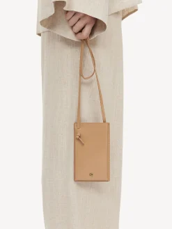 By Malene Birger Other Accessories^Aya Leather Phone Pouch Sand