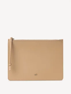 By Malene Birger Bags^Aya Leather Purse Sand