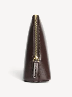 By Malene Birger Beauty Bags^Aya Medium Cosmetics Case Dark Brown