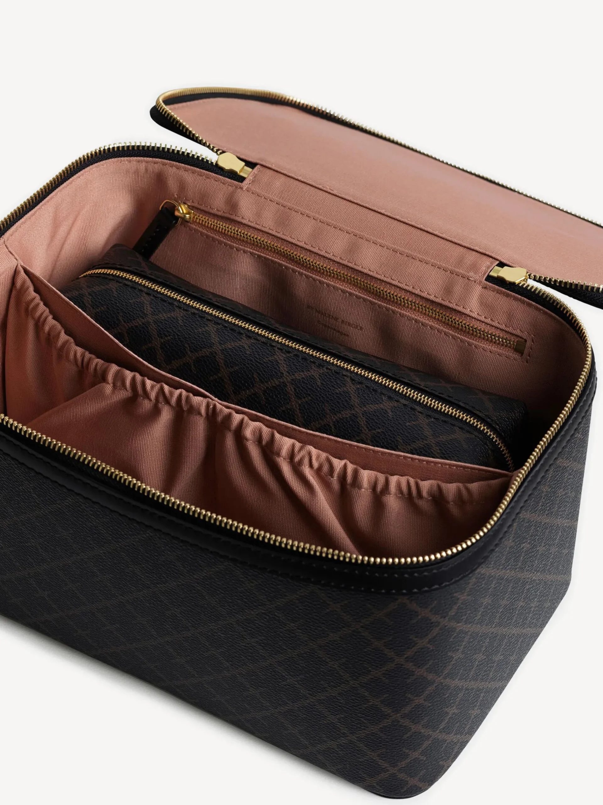 By Malene Birger Beauty Bags^Bae Beauty Cosmetics Case Dark Chokolate