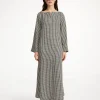 By Malene Birger Dresses^Bajune Maxi Dress Black monogram