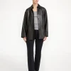 By Malene Birger Shirts & Blouses^Barissa Leather Shirt Black