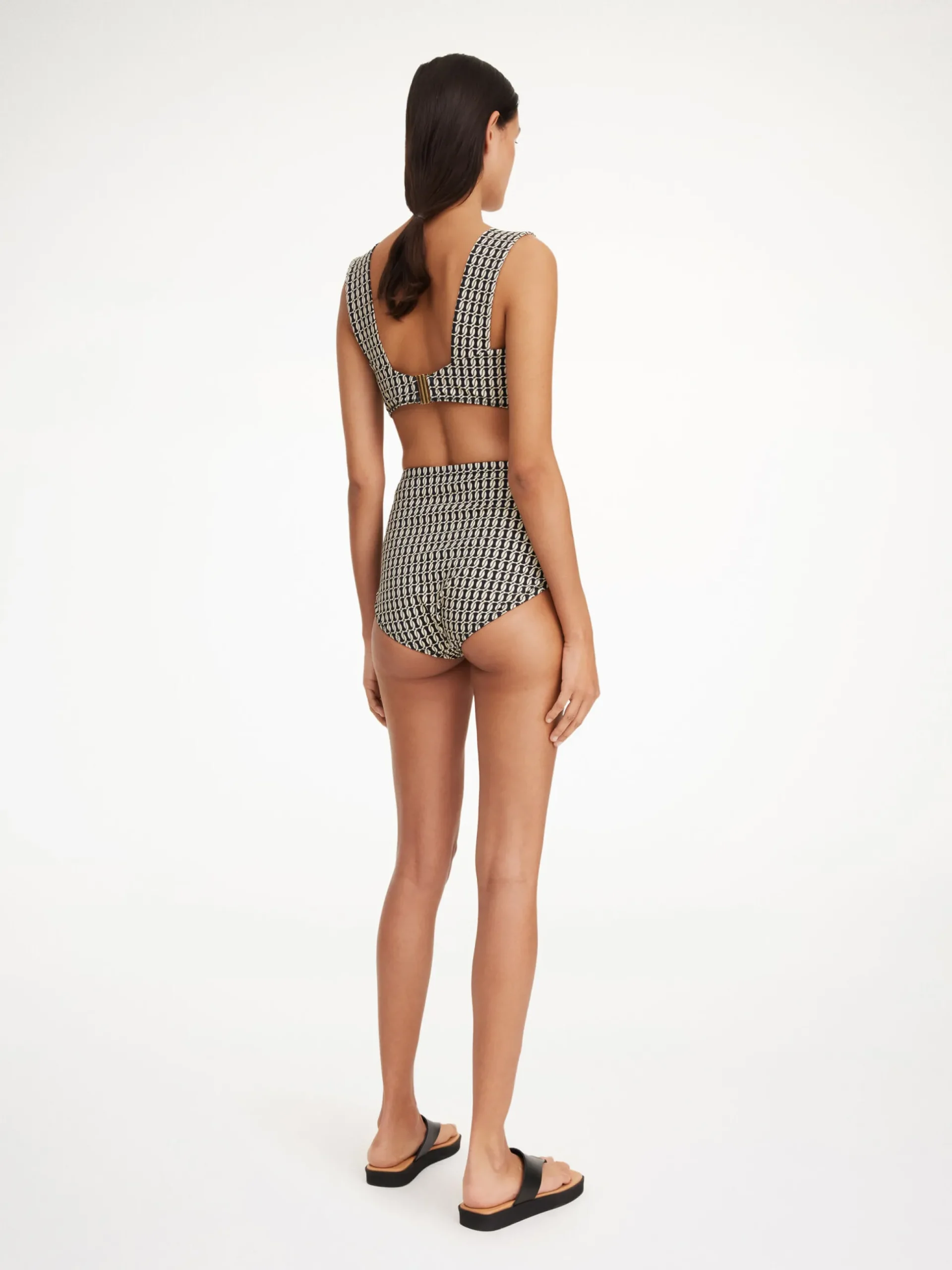 By Malene Birger Swimwear^Belira Bikini Bottoms Black monogram