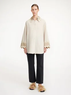 By Malene Birger Shirts & Blouses^Bernedetta Blouse Old Beige