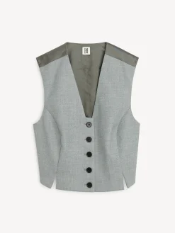 By Malene Birger Blazers^Bettas Waistcoat Grey Melange