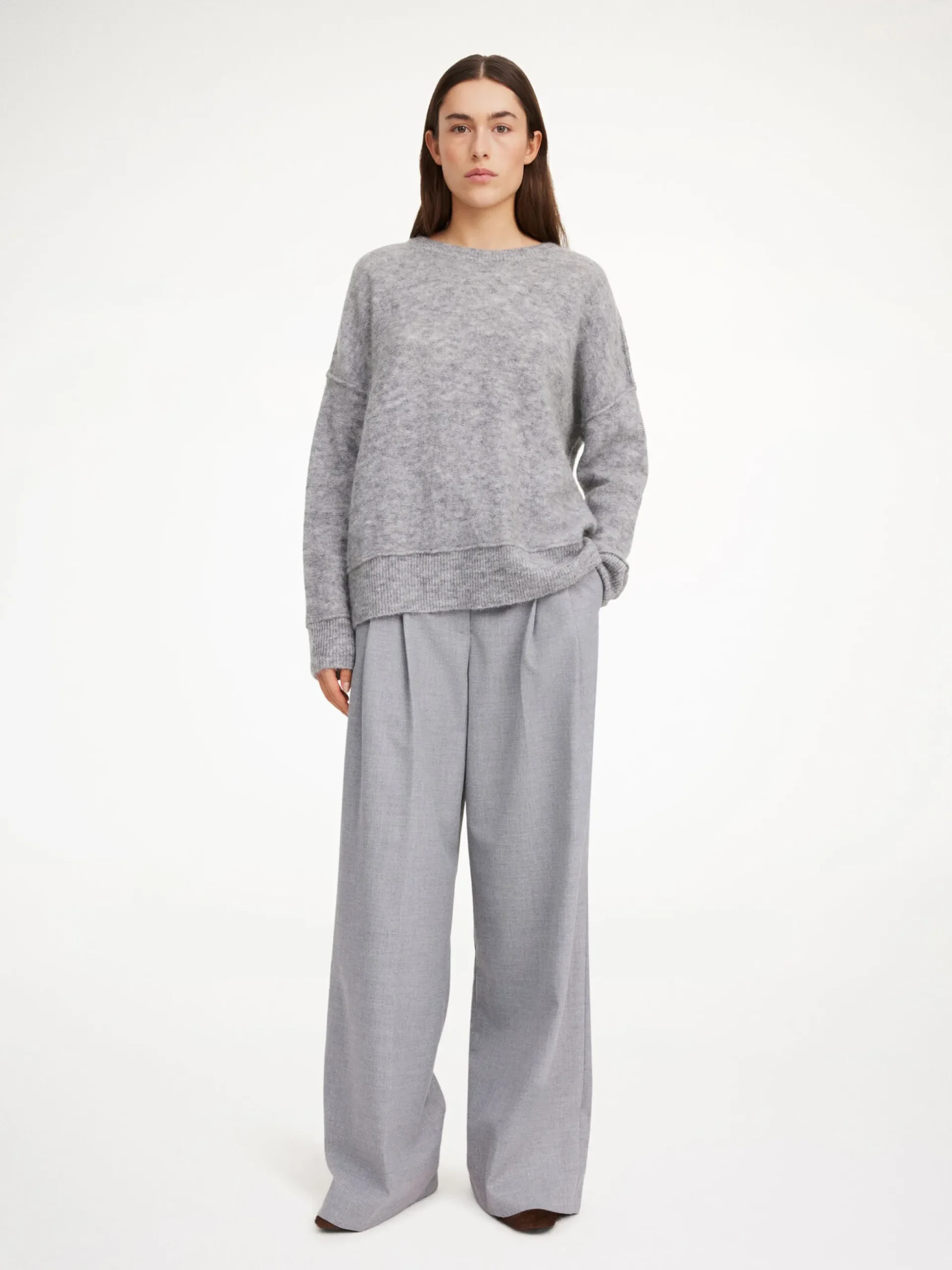 By Malene Birger Knitwear^Biagiorms Sweater Grey Melange