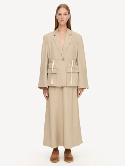 By Malene Birger Blazers^Biento Single-breasted Blazer Tehina