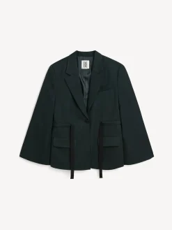 By Malene Birger Blazers^Biento Single-breasted Blazer Black