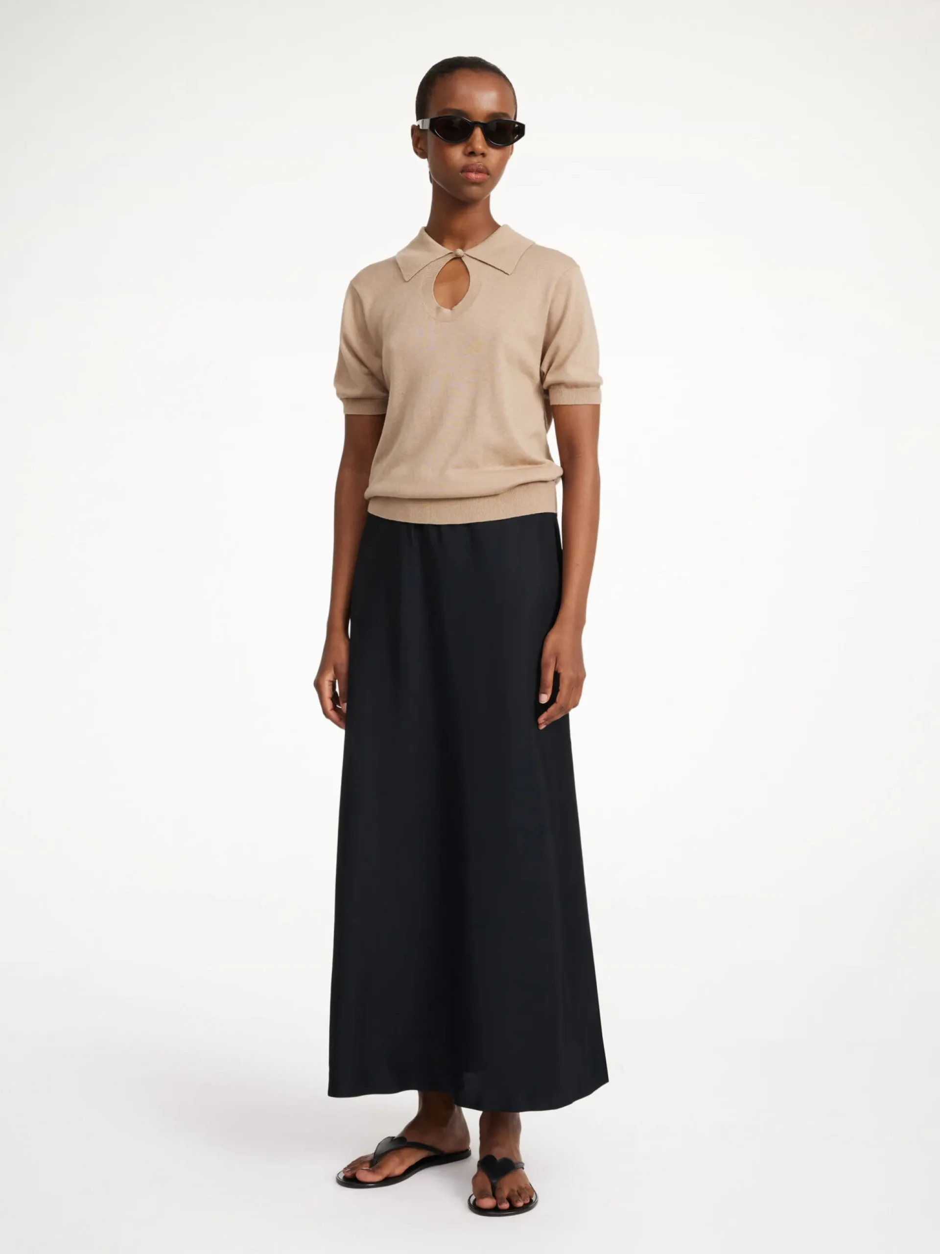 By Malene Birger Skirts^Boshan Midi Skirt Black
