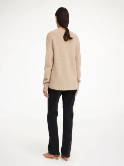 By Malene Birger Knitwear^Briella Mohair-blend Sweater Twill Beige