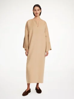 By Malene Birger Dresses^Cais Wool Dress Dark Sand