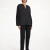 By Malene Birger Shirts & Blouses^Calias Tunic-style Blouse Black
